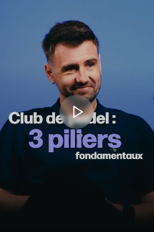 Vidéo de Loïc Tap : Les 3 piliers fondamentaux d'un club de padel
